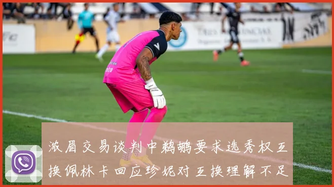 浓眉交易谈判中鹈鹕要求选秀权互换佩林卡回应珍妮对互换理解不足