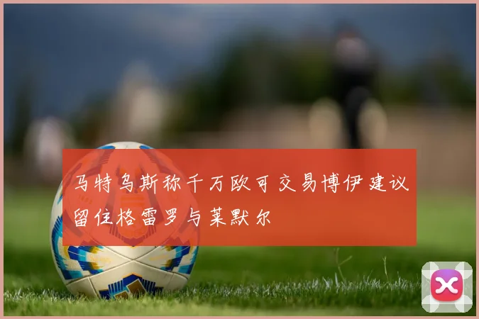马特乌斯称千万欧可交易博伊建议留住格雷罗与莱默尔